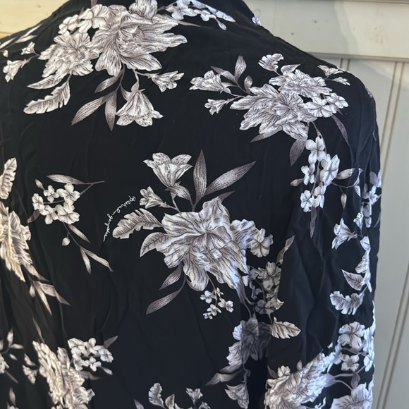 Spiritual Gangster OS Floral Print‎ Tie Kimono - Picture 6 of 11